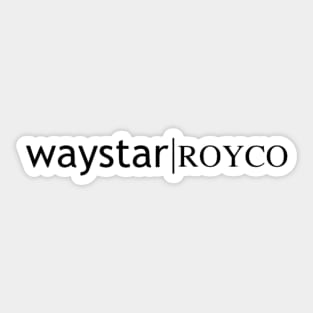 Waystar RoyCo Logo Succession Merch Sticker